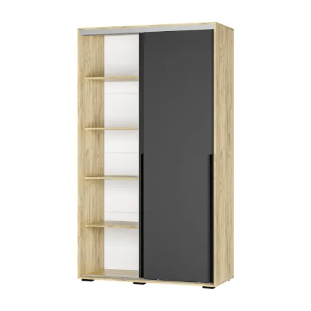 Шкаф-купе "Мебелони" ШКК-11 (МБ) (крафт/графит)