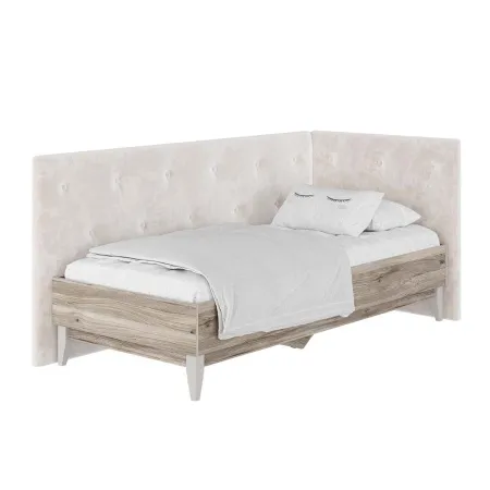 Кровать 0,9 м "Скандика" КР-04 (дуб смоки)