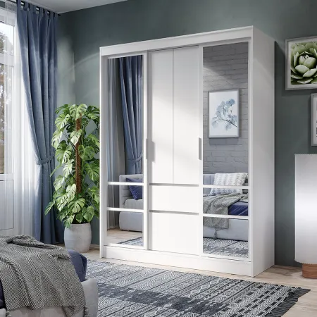 Шкаф-купе "Симпл" ШКК-06 (белый)