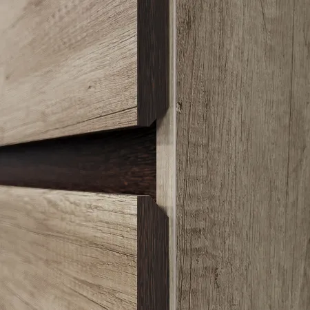 Комод "Энигма" КМ-01 (дуб каньон/венге)