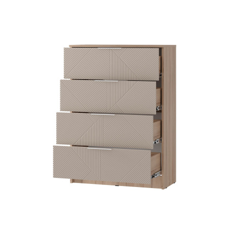 Комод "Эмилия" КМ-02 (Дуб смоки/Айриш (MF03)