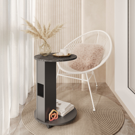 Стол журнальный "Ричи" Черный (Черный)