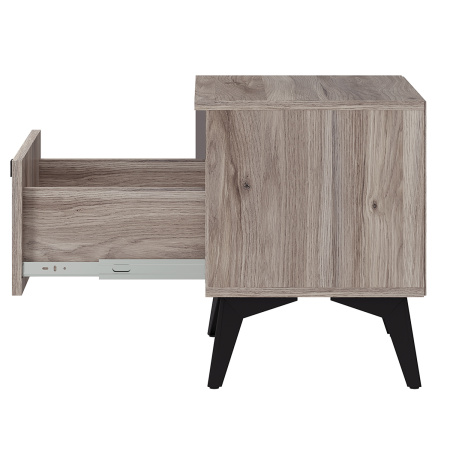 Тумба прикроватная "Кассандра" ТБ-11 (Дуб смоки/MF14)