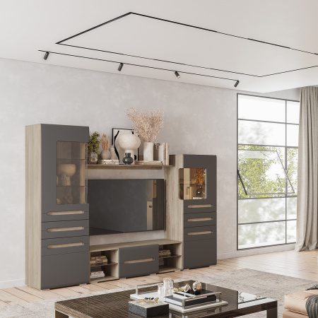 "Наоми" Тумба общего назначения ТБ-16 (дуб каньон/графит)