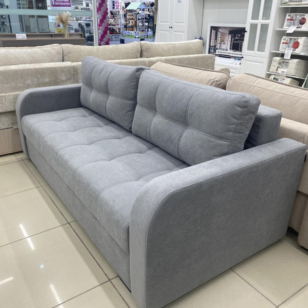 Диван прямой Амелия тик-так НПБ (локти овал / ткань: Ева 9)