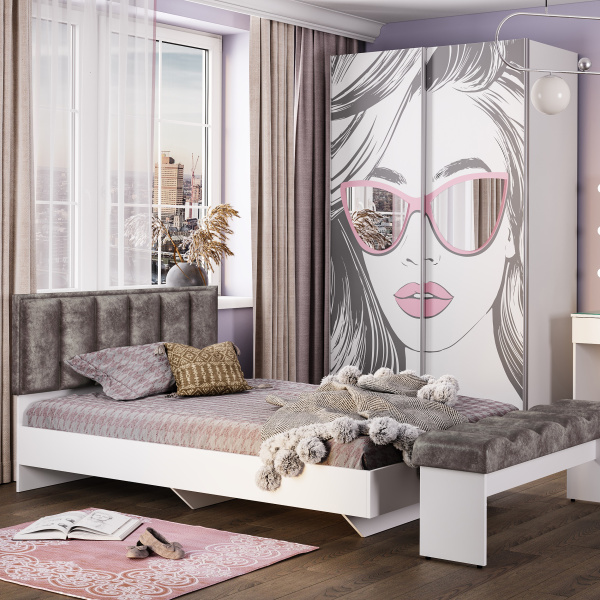 "Мемори" КР-09 (белый/серый)