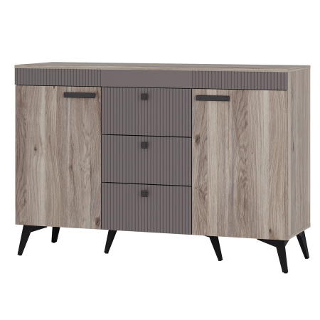 Комод "Кассандра" КМ-12 (Дуб Смоки/MF14)