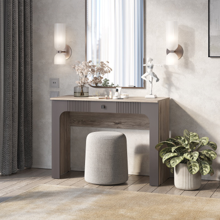 Стол туалетный "Кассандра" СТ-02 (Дуб Смоки/MF14)