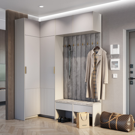 Шкаф навесной "Пандора" ШКН-01 (Кашемир/Айриш MF03)