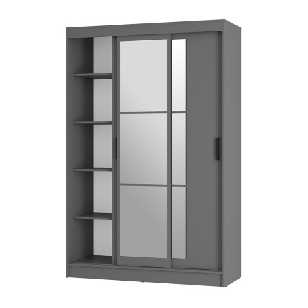 Шкаф-купе "Тайм" ШКК-03 NEW (Графит)