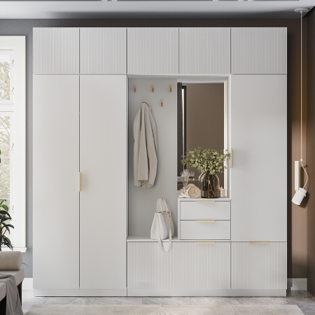 Шкаф навесной "Шик" ШКН-05 (Белый)