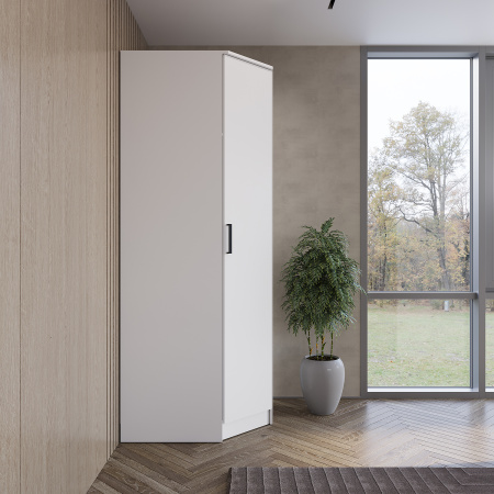 Шкаф угловой "Фьюжн" ШКУ-04 (Белый)