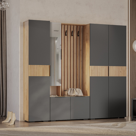 Пенал "Сандра" ПН-01 (Крафт/Графит/Тортуга (M27))