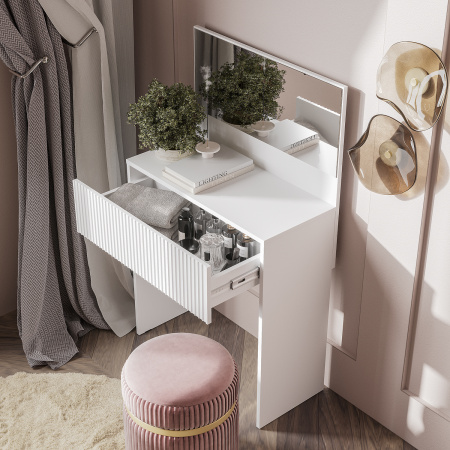 Стол туалетный "Монблан" СТ-03 (белый/лофт белый (М17)