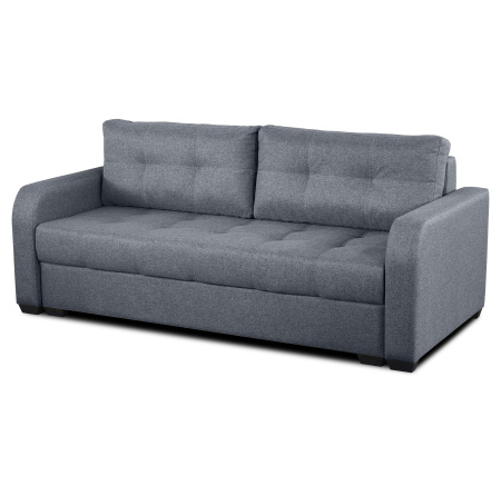 Диван прямой Амелия тик-так НПБ (локти овал / ткань: Ева 9)