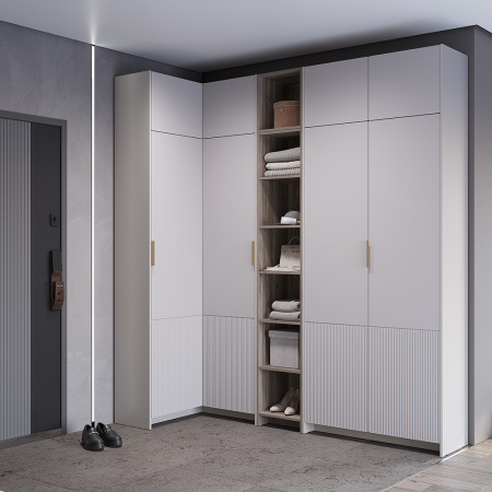 Шкаф навесной "Пандора" ШКН-08 (Кашемир/Айриш MF03)