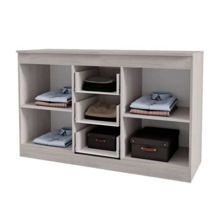 Комод "Монако" КМ-14 (ясень белый/F12)