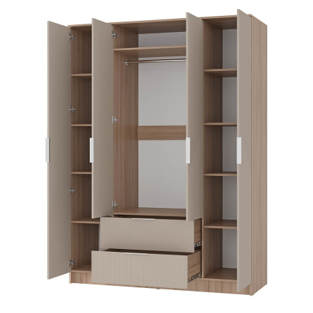 Шкаф 4-х створчатый "Эмилия" ШК-11 