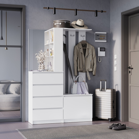 Прихожая "Симпл" ПР-04 (Белый)