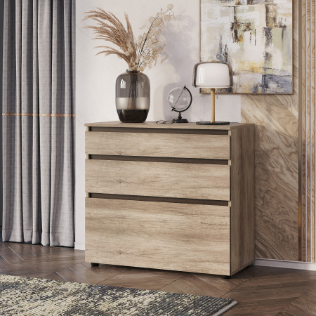 Комод "Энигма" КМ-01 (дуб каньон/венге)