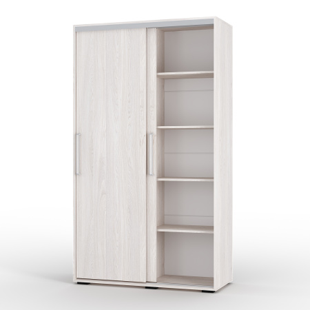 Шкаф-купе "Мебелони" ШКК-11 (Ясень белый)