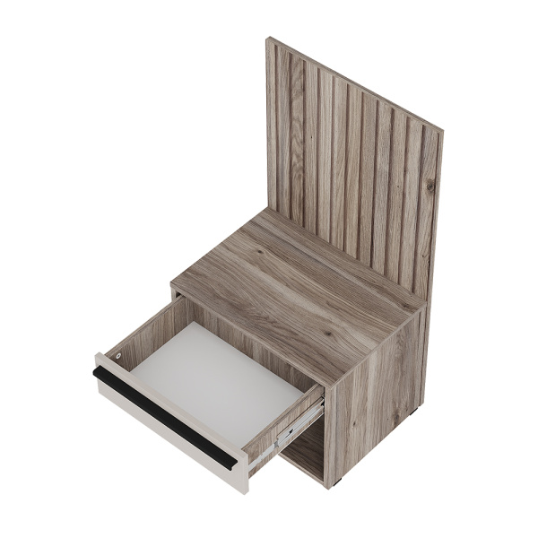 Тумба прикроватная "Урбан" ТБ-11 (Дуб смоки/Кашемир)