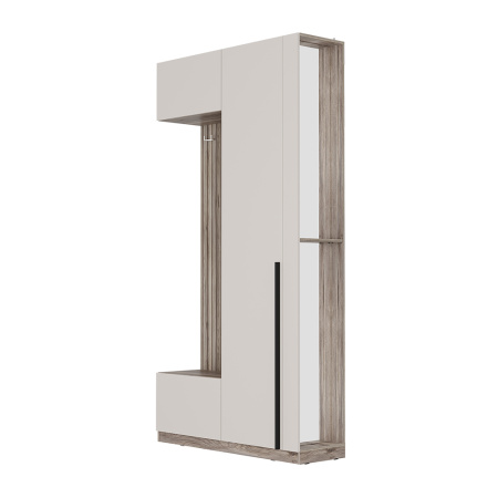 Прихожая "Урбан" ПР-01 (Дуб смоки/Кашемир)