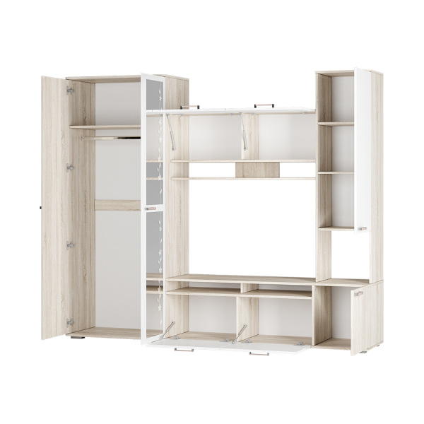 Гостиная "Лукас" (Сонома/белый)