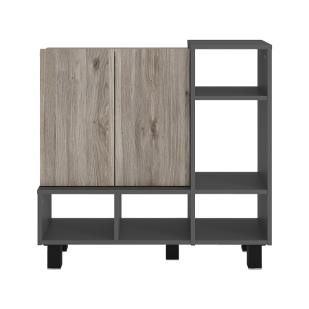 Тумба "Урана" ТБ-17 (Графит/Дуб смоки)