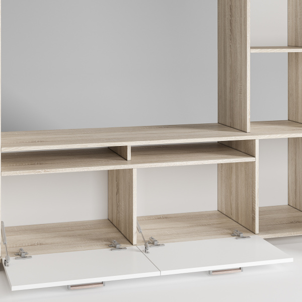 Гостиная "Лукас" (Сонома/белый)