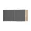 Шкаф навесной "Сандра" ШКН-02 (Крафт/Графит)