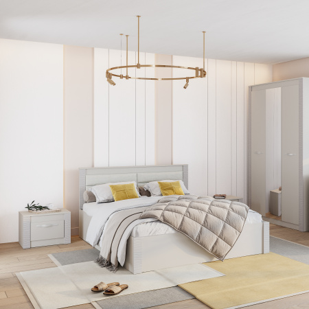 "Монако" Тумба прикроватная ТБ-26 (кашемир/MF03)