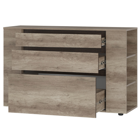 Комод "Энигма" КМ-06 (дуб каньон/венге)