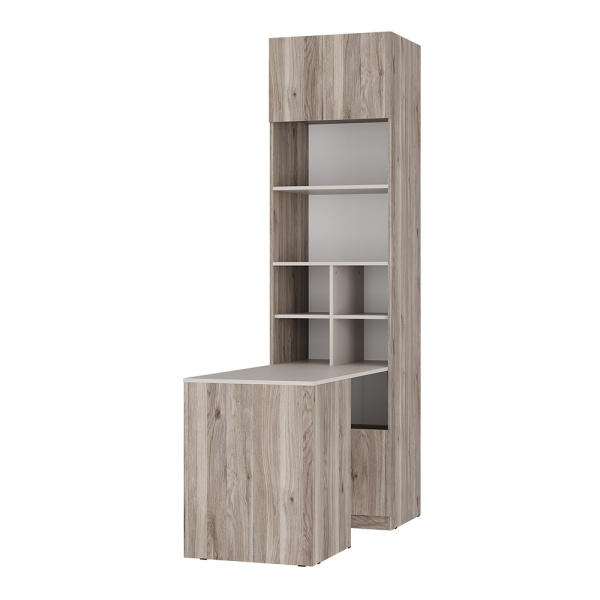 Стол-шкаф "Урбан" СШ-01 (Дуб смоки/Кашемир)