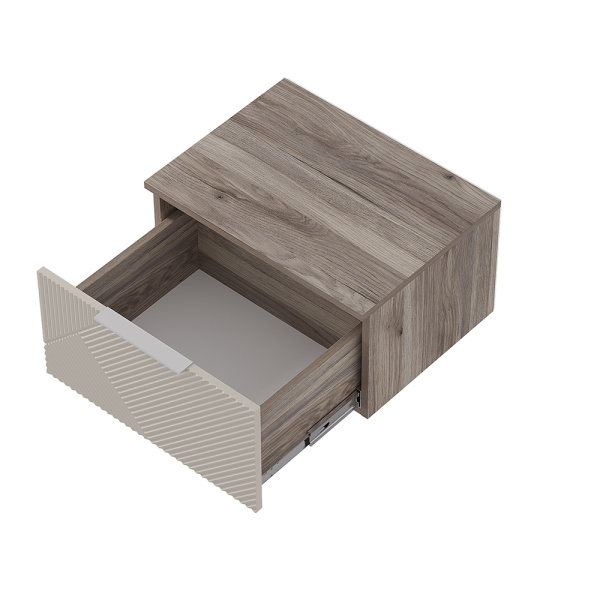 Тумба прикроватная "Эмилия" ТБ-11 (Дуб смоки/Айриш (MF03)