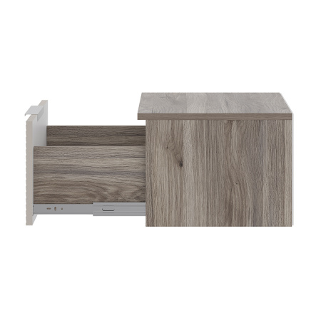 Тумба прикроватная "Эмилия" ТБ-11 (Дуб смоки/Айриш (MF03)