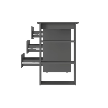 Стол письменный "Симпл" ПС-07 (графит)