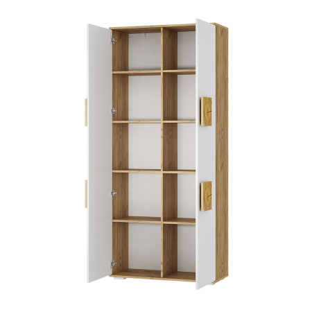 Шкаф 2-х створчатый "Тиволи" ШК-01 (Крафт/Белый)