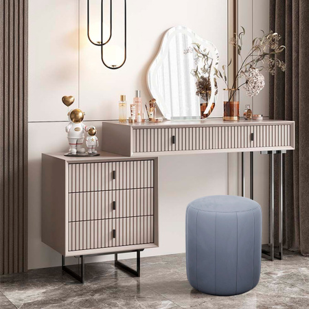 Пуф Ривьера (кат 2, Магнетика 25 (светло-серый))