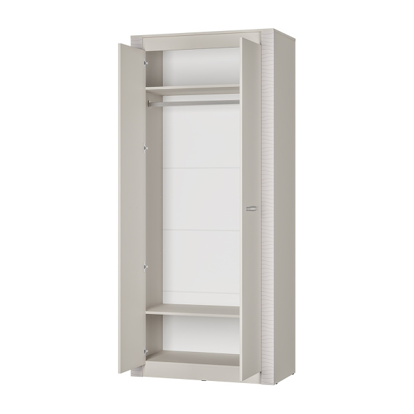 Шкаф 2-х створчатый "Монако" ШК-37 (кашемир/MF03)