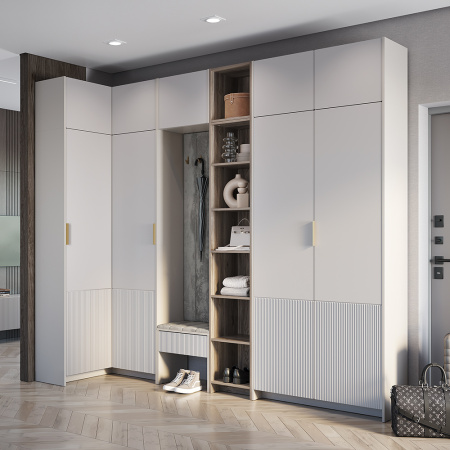 Шкаф навесной "Пандора" ШКН-01 (Кашемир/Айриш MF03)