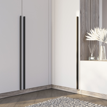 Шкаф угловой "Урбан" ШКУ-06 (Дуб смоки/Кашемир)