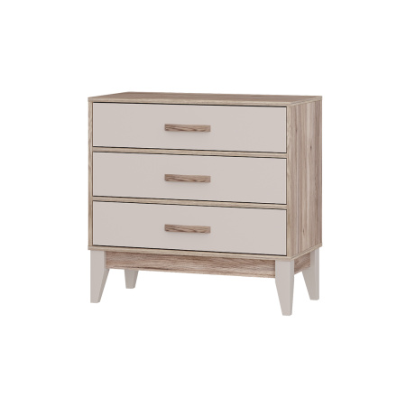 Комод "Скандика" КМ-01 (дуб смоки/кашемир)