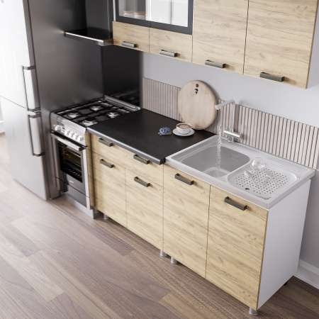 Кухня "Крафт" 1,6 м (Крафт)