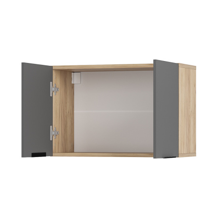 Шкаф навесной "Сандра" ШКН-02 (Крафт/Графит)