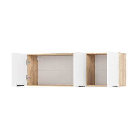 Шкаф навесной "Сандра" ШКН-03 (Крафт/Белый)