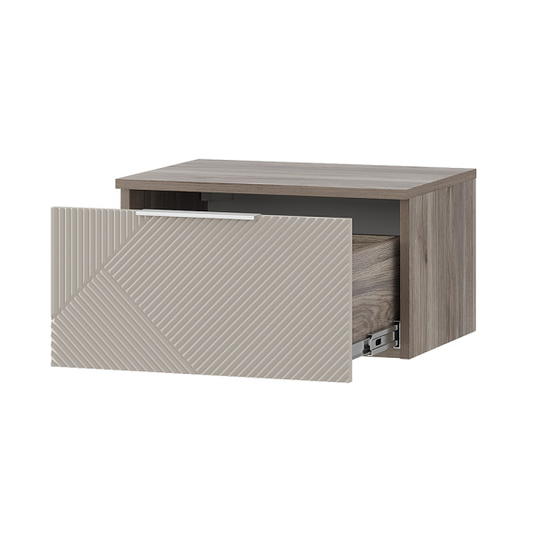 Тумба прикроватная "Эмилия" ТБ-11 (Дуб смоки/Айриш (MF03)