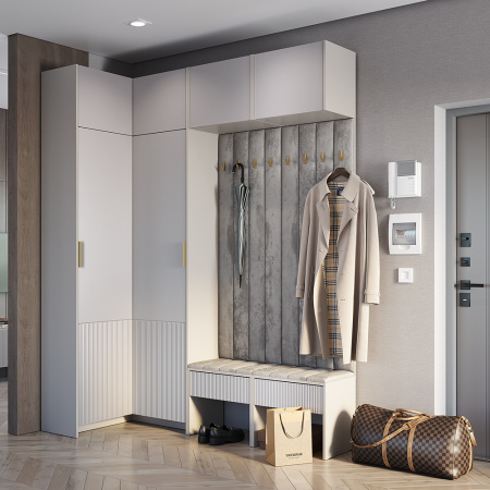 Шкаф навесной "Пандора" ШКН-01 (Кашемир/Айриш MF03)