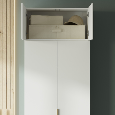 Шкаф 2-х створчатый "Шик" ШК-05 (Белый)