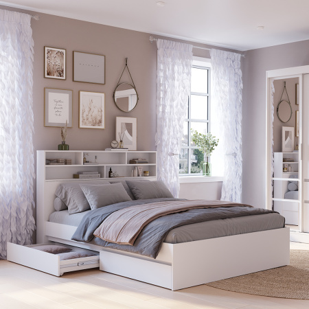 Стеллаж-полка "Симпл" СП-01 (белый)